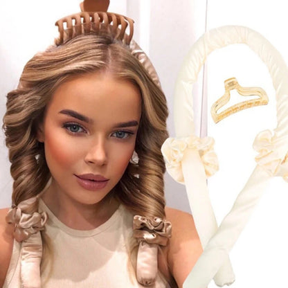 Foam No Heat Sleeping Curling Iron Hairdressing Big Wave Curling Iron Lazy Curl Wave Styler DIY Hair Styling Tools Hair Styling Beauty World Shop