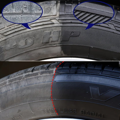 Black Shiny Tire wax - durable, long-lasting protection and repair for all kinds of tires - prevents cracks and whitens Beauty World Shop