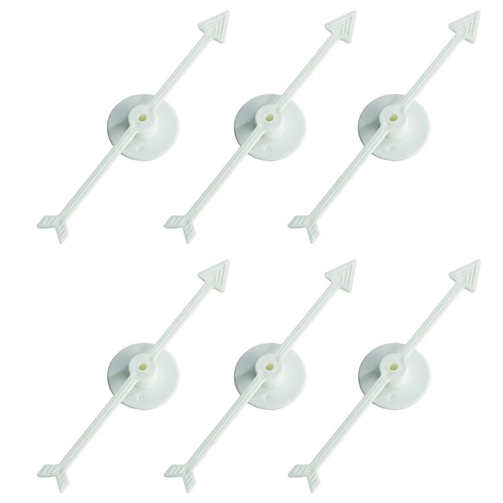6pcs Plastic Arrow Pointer for Party DIY Board Game School Classroom Home Using Board Spinner Beauty World Shop