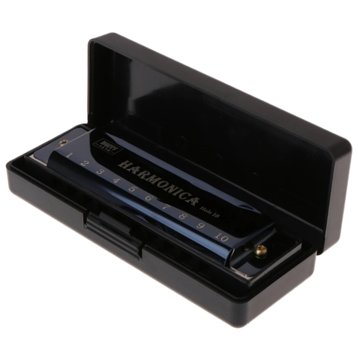 Harmonica Key of C 10 Hole Diatonic Harmonica C with Case for Beginner Students Kids Gift with Case Beauty World Shop