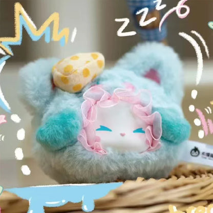 Lucky Emma Animal Tea Party Vinyl Plush Blind Box Trendy Toy Cute Doll Bag Pendant Decoration Keychain Mystery Box Surprise Gift Beauty World Shop