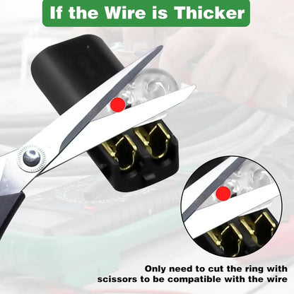 2 Pin Way Plug Waterproof Electrical Connector Car Wire Cable Automotive Electrical Connector Strip Terminal Connection NEW Beauty World Shop