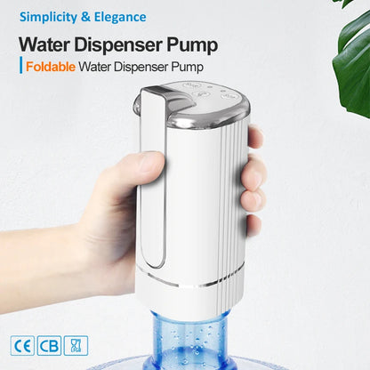 Portable Electric Foldable USB Rechargeable Water Bottle Pump Smart Water Dispenser Water Pumping Device Beauty World Shop