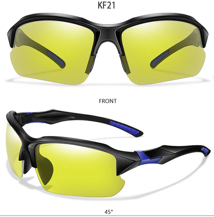 Photochromic Cycling Sunglasses Men Outdoor Sports Tactical Camouflage Goggles Vintage Driving Riding Fishing Windproof Beauty World Shop