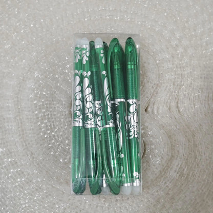 Boxed Multicolor Erasable Gel Pens, Medium Tip 0.5mm, Smooth Writing, Suitable for Office and Everyday Use, Christmas Present Beauty World Shop