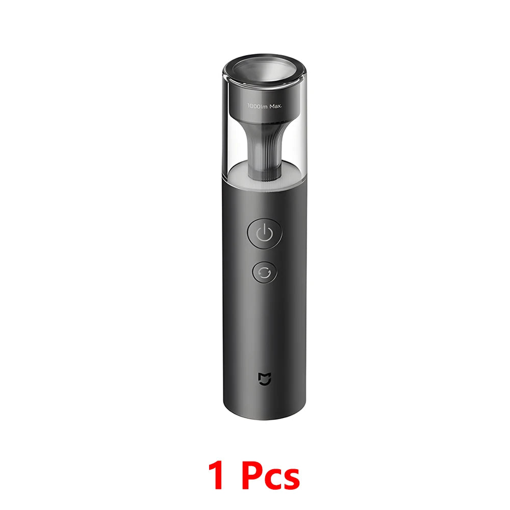 MIJIA Multifunctional Portable Flashlight， Lightweight And Portable，30H Ultra-long Battery Life，1000 Lumens Strong Light -CN Beauty World Shop