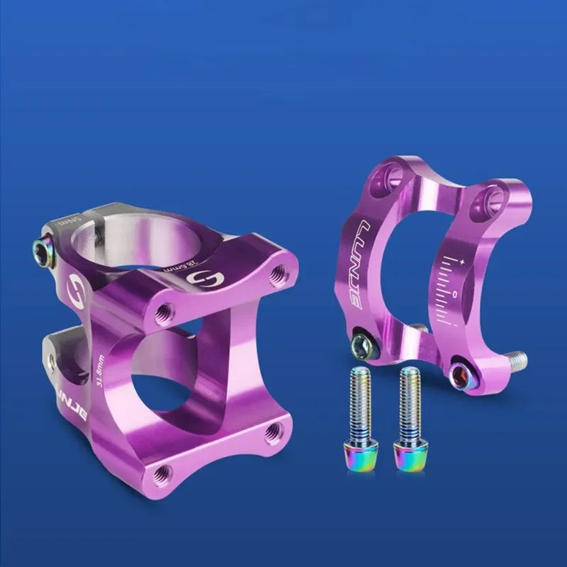 MTB Road Bike Stem CNC Mountain Bicycle Bridge Short Power 31.8mm High Strength Climbing Riser Beauty World Shop