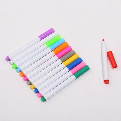 Liquid Chalk Erasable Pen 3-100Pcs White Marker for Glass Windows Blackboard Chalkboard Whiteboard Marker Drawing Chalk Pens Beauty World Shop