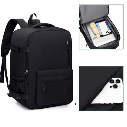 2-Piece 40×30×20cm 180 °   Full Opening Backpack Set, Large Carry-On with Tote Bag for Travel, Business, School & Daily Commuting Beauty World Shop