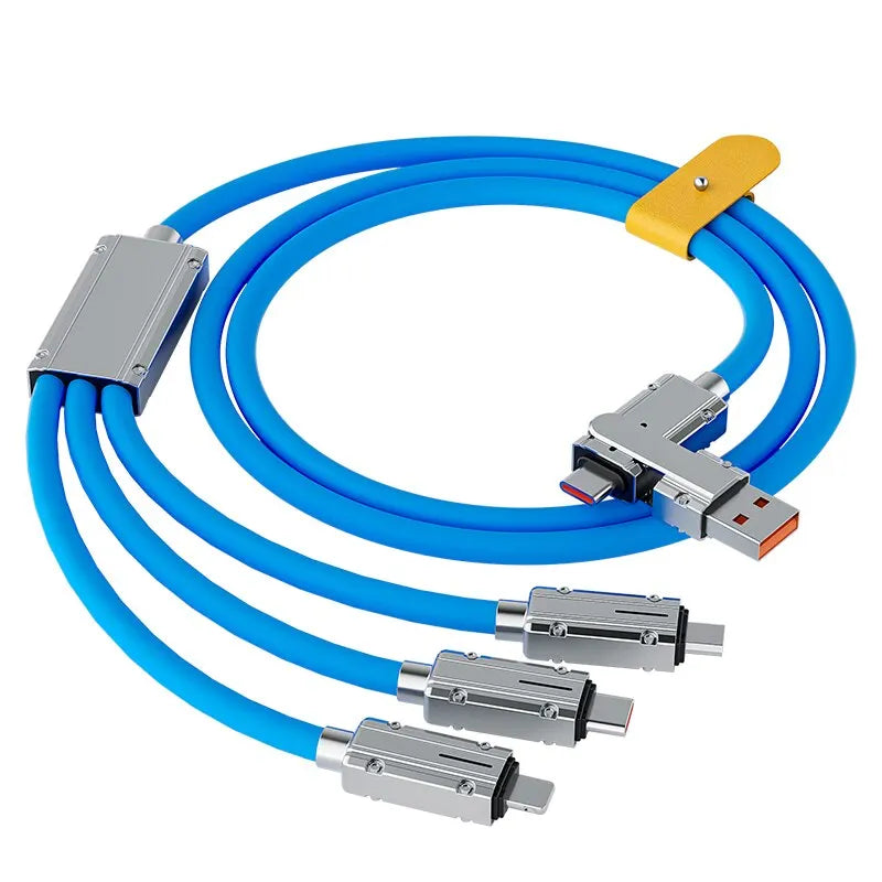 3 In 2 Type-C Mobile Phone Usb Fast Charging 66w Data Cable Suitable For iPhone Huawei OPPO Xiaomi Samsung Redmi Charging Cable Beauty World Shop