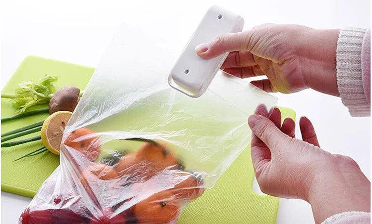 Mini Hea Bag Seal Machine Package Sealer Bags Thermal Plastic Food Bag Beauty World Shop
