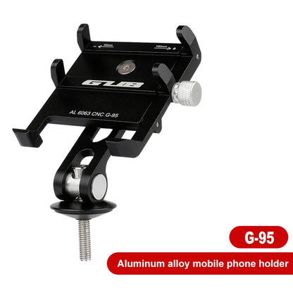 GUB Aluminum Bicycle Phone Holder Metal Bike Cell Mobile iPhone Stand for Motorcycle Scooter Handlebar Bike Headsets Stem Mount Beauty World Shop