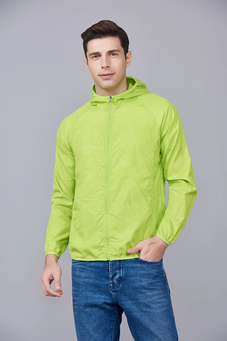 LNGXO Unisex Hiking Jacket Men Women Waterproof Quick Dry Camping Windbreaker Trekking Fishing Rain Coat Outdoor Anti UV Clothes Beauty World Shop