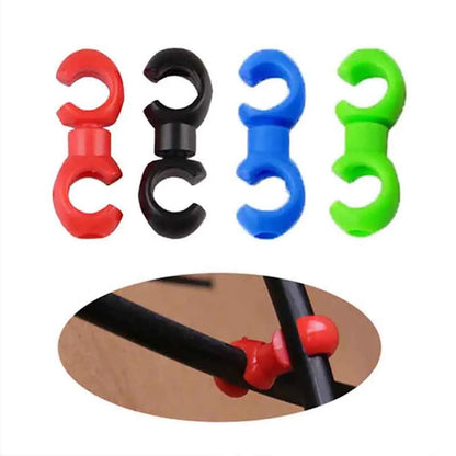 S Style Clips Bike Cross Line Clips 10pcs/set Cable Manager Mountain Road Bicycle Brake Gear Cable Cycling Replacement Parts Beauty World Shop