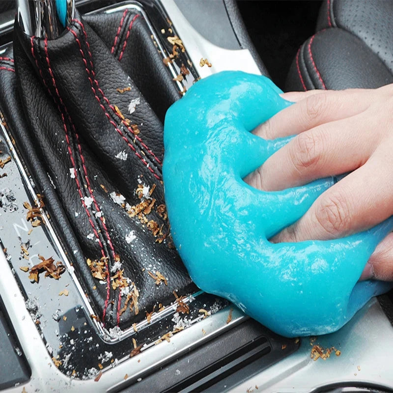 Car Cleaning Gel Slime Magic Mud Auto Interior Computer Keyboard Dirt Clean Dust Remover Gel Car Wash Interior Cleaning Tools Beauty World Shop