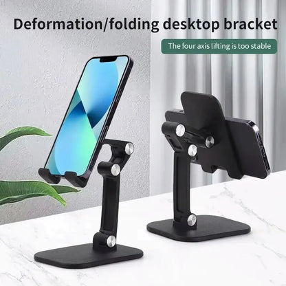 Desktop Phone Holder Can Be Freely Raised And Lowered, Adjustable In Height, Foldable, Portable Tablet For Live Streaming Beauty World Shop