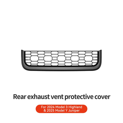 YZ For Tesla Model 3 Y Highland Juniper Rear Center Console Air Vent Cover Vent Outlet Dust Cover Car Styling Interior Accessory Beauty World Shop