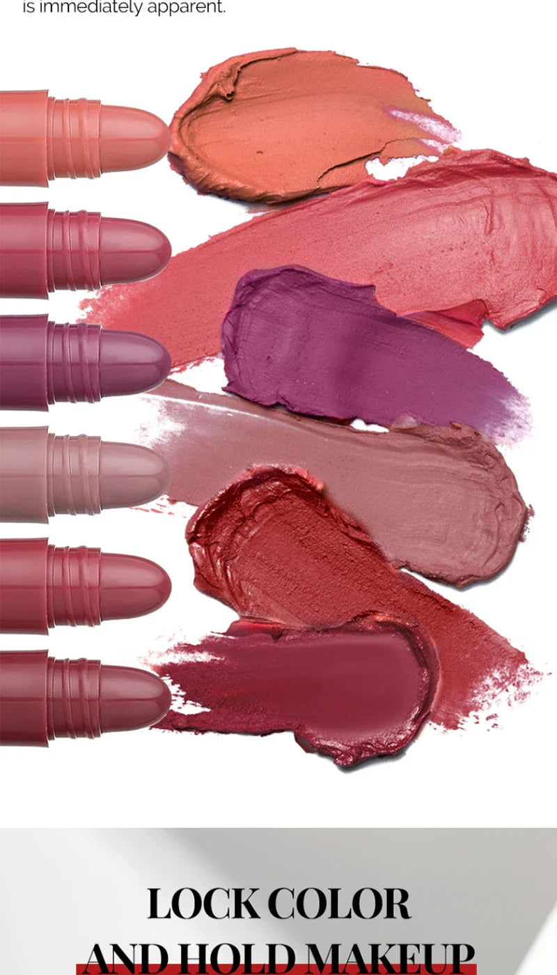MAGIC CASA 18-Color Capsule Lipstick Set - Mini Matte, Long-lasting, Waterproof, Non-transfer，Soft matte finish Beauty Trend Shop