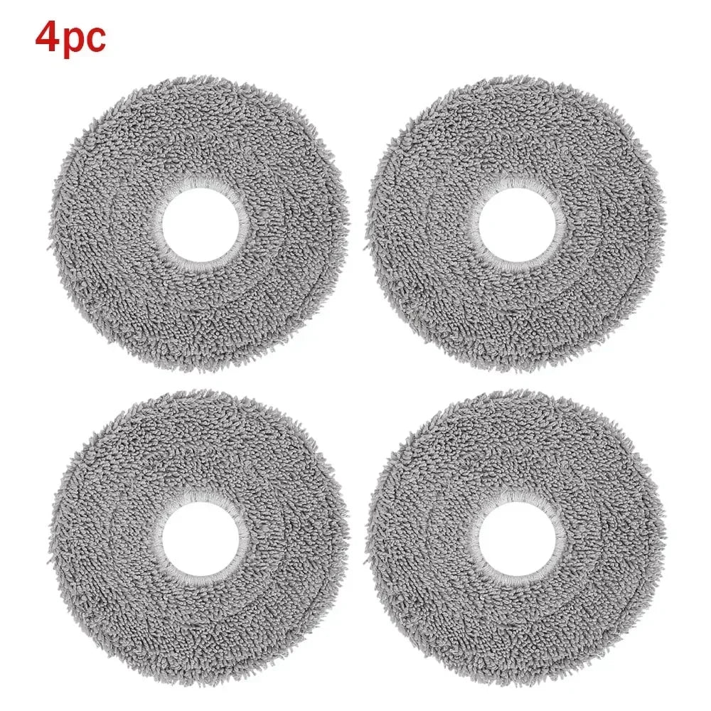 Easy Install Perfect Fit Mop Cloth Kit Mop Pad Part For Xiaomi Mijia 5 Pro OV21CN X10 Plus S10 Plus X20 X20 Plus M30 Pro M30S Beauty World Shop