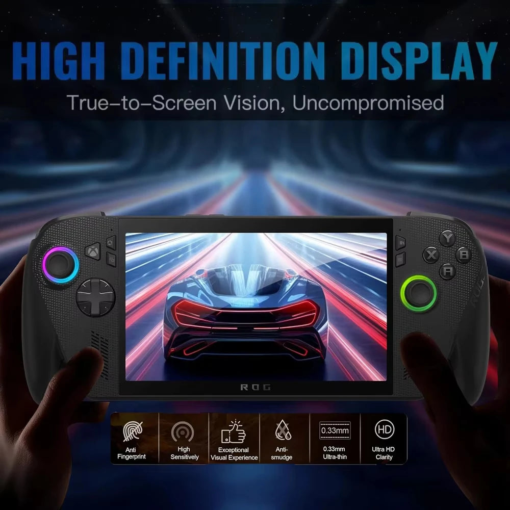 9H Tempered Glass Screen Protector for Asus Rog Xbox Ally/X Handheld Anti-Scratch Protective Film for ROG Ally Accessories