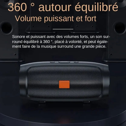 2025NEW ViVO Portable Bluetooth Speaker Wireless High Fidelity Surround Sound Box Outdoor Waterproof Camping Party Loudspeaker