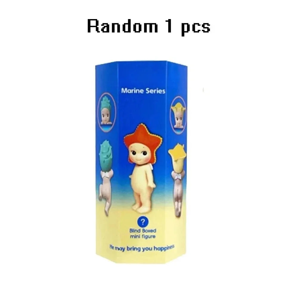 Random Angel Hobbies Anime Figures Blind Box Dolls Toys Phone Case Desk Decor Collection Children's Birthday Surprises Gifts Beauty World Shop