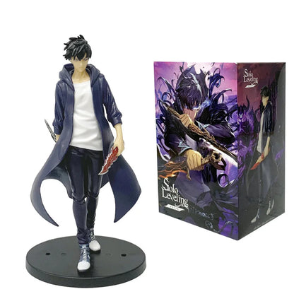 Solo Leveling Sung Jin woo Anime Figure Ore dake Level Up na Ken Shun Mizushino Anime Figures Collectible Model Doll Toys Gifts Beauty World Shop