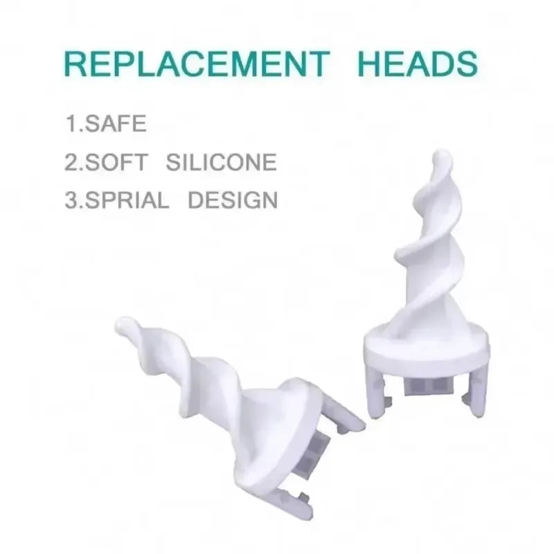 Ear Wax Remover Tool Ear Cleaner With Soft Silicone 16 Replacement Tips Simply To Grab Extract Earwax Beauty World Shop