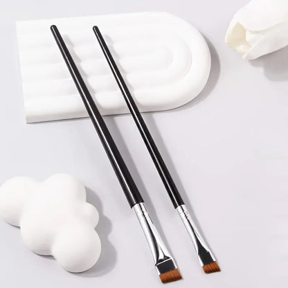 2PCS blade eyeliner brush superfine eye contour makeup brush fine eyeliner Beauty World Shop