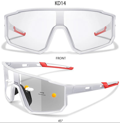 Fashion Brand Men Women Bicycle Photochromic Eyewear MTB Bike Fishing Running Cycling Sports Sunlasses Comfortable Goggles Beauty World Shop