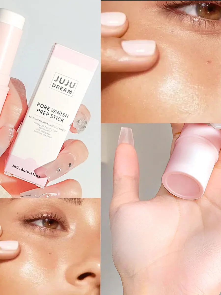 Face Primer Stick,Invisible Pore Base Stick Makeup Concealer Isolation Makeup Front Pore Base Modifying Skin Color Primer Makeup Beauty World Shop