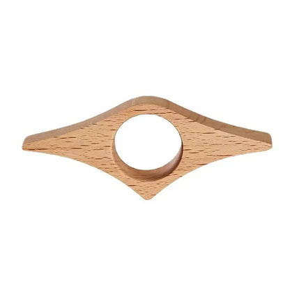Hot Wooden Thumb Bookmark One Hand Reading Thumb Book Support Book Page Holder For Office Book Lovers Fast DIY Reading Aid Tools Beauty World Shop