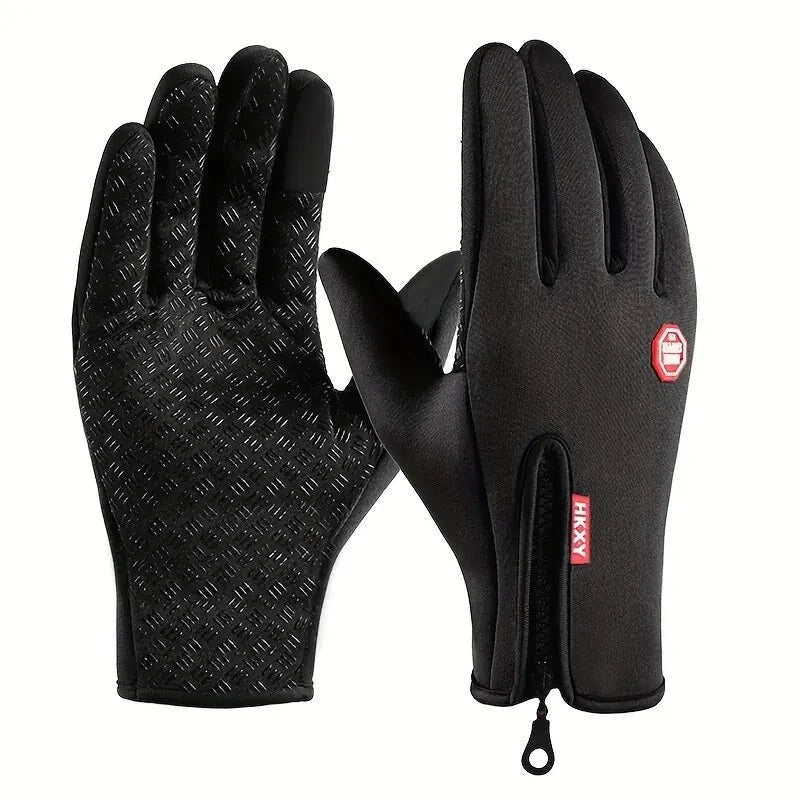 Outdoor Cycling Gloves, Bicycles for Warmth and Anti Slip in Autumn and Winter Beauty World Shop