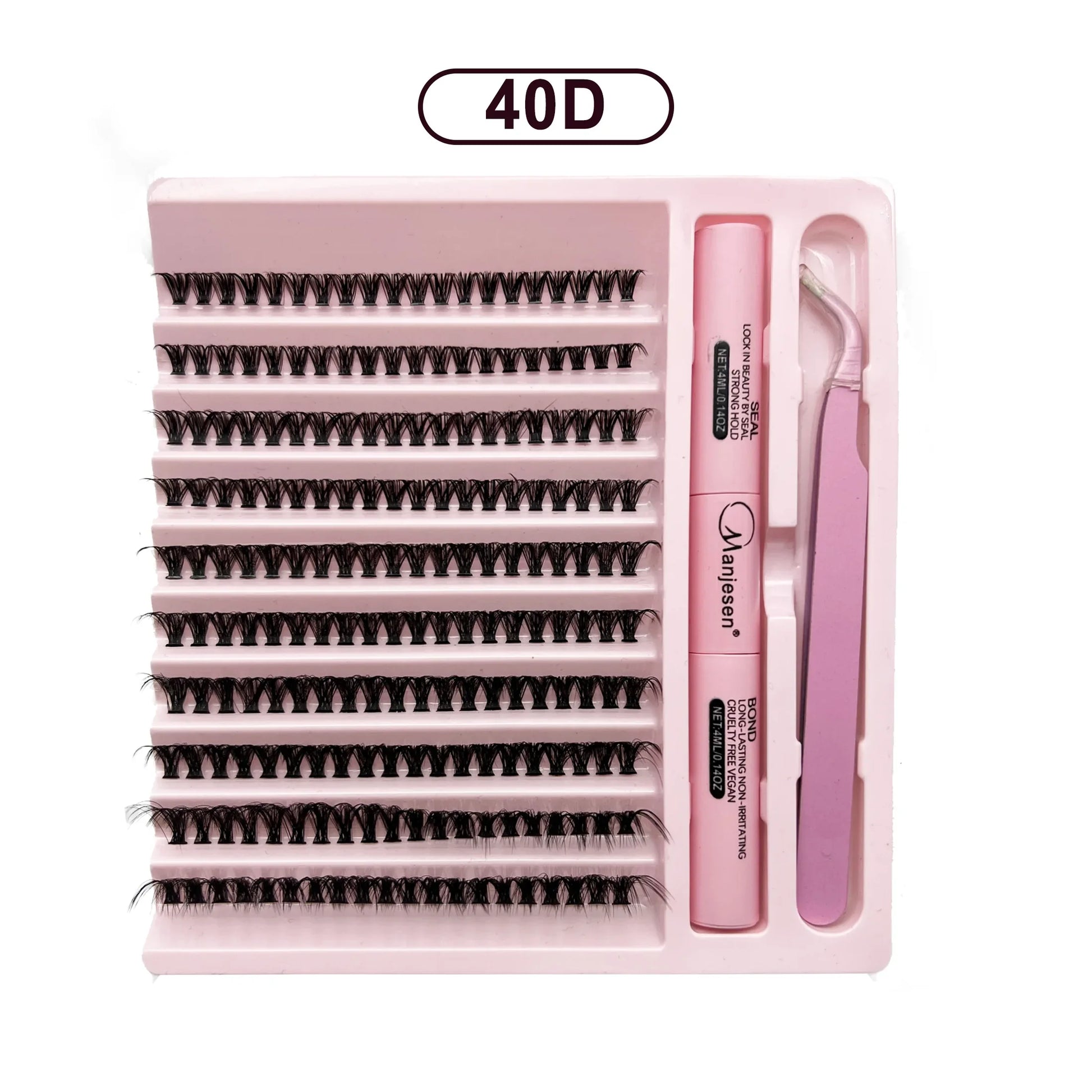 DIY Lashes Extension Kit Eyelashes 200 PCS Clusters Lash Bond and Seal Makeup Tools for Gluing  Lashes Gluing Glue  Accessories Beauty World Shop