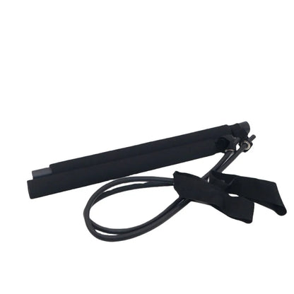 Pilates Stick - Adjustable Fitness Bar for Home Workout, Yoga, Stretching & Toning - Portable Exercise Rod with Elastic Bands Beauty World Shop