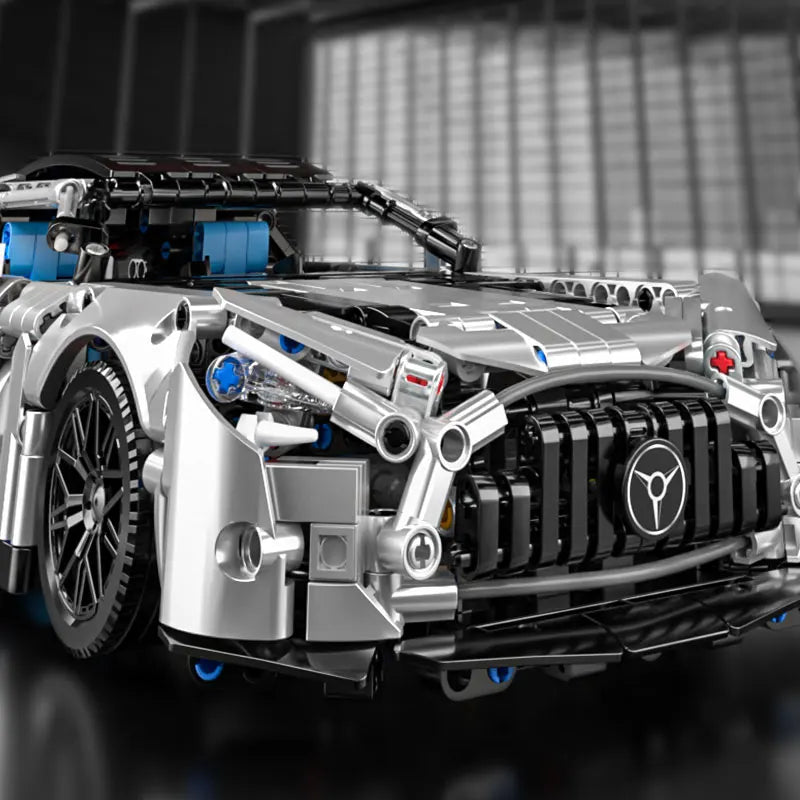 1466 PCS Racing Car Building Blocks Set, 1:14 Scale Sports Vehicle Model Kit for Adults, Toys for Boys Birthday Gifts Beauty World Shop