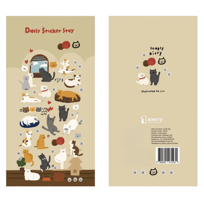 Korean Import Original Suatelier Collection Kawaii Daily Stickers Scrapbooking Diy Journal Stationery Sticker Deco Art Supplies Beauty World Shop