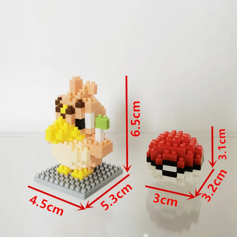 75 Style Building Blocks Assembly Anime Picachu Charizard Doll Blastoise Bulbasaur Gengar Bricks Figures Toy for Kid Gift Beauty World Shop
