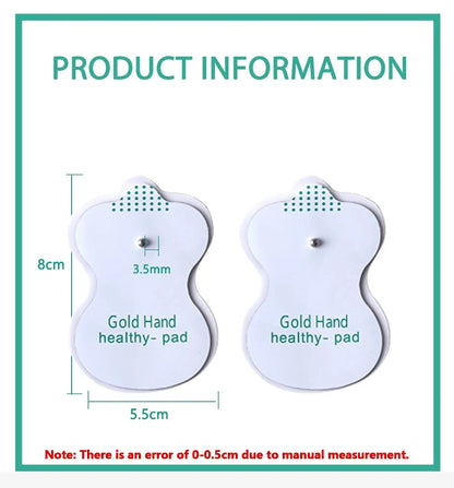 10/30/50pcs Electrode Pads for Tens Acupuncture Gel for For Digital Therapy Machine Massager Sticker Beauty World Shop