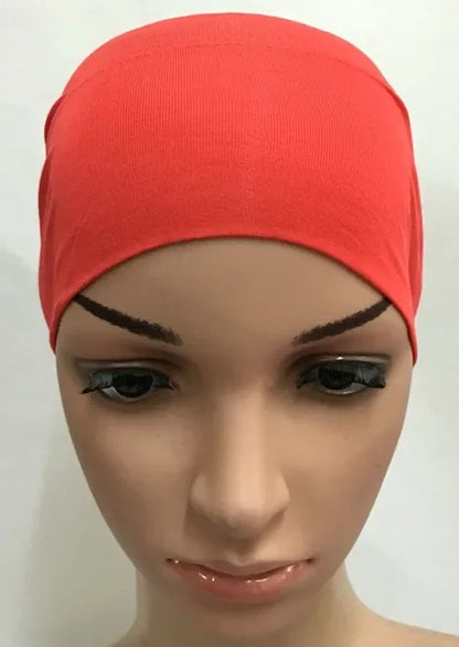 2020 soft modal inner Hijab Caps Muslim stretch Turban cap Islamic Underscarf Bonnet hat female headband tube cap turbante mujer Beauty World Shop