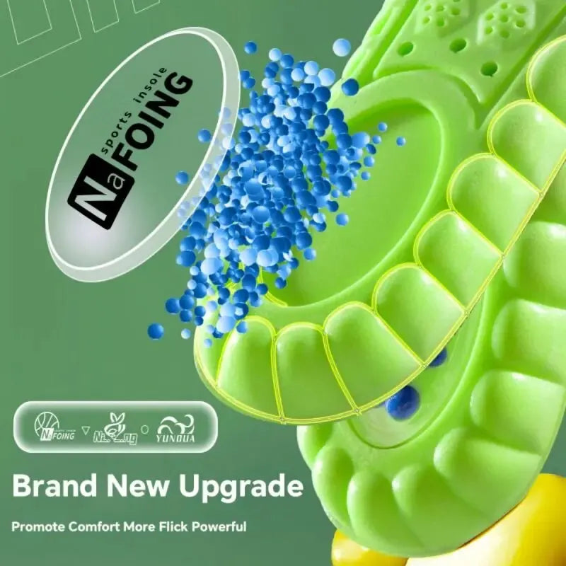 1Pair 4D Cloud Sport Insoles for Shoes PU Air Cushion Sole Soft Shock Absorption Deodorant Breathable Running Orthopedic Insoles Beauty World Shop