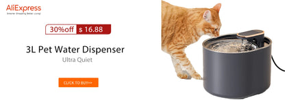 Ultra-Quiet Pet Water Fountain Auto Filter Electric Cat Dog Water Dispenser&Burnout Prevention Pump 1.5L Recirculate Filtrin