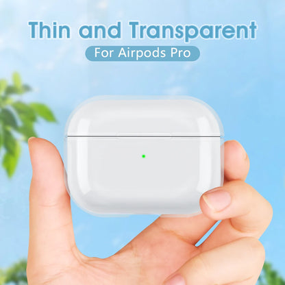 Transparent Case For AirPods Pro 2 Cases Wireless Bluetooth Earphone Protective Cover For Airpods 3 2 1 PC Clear Hard Case Shell