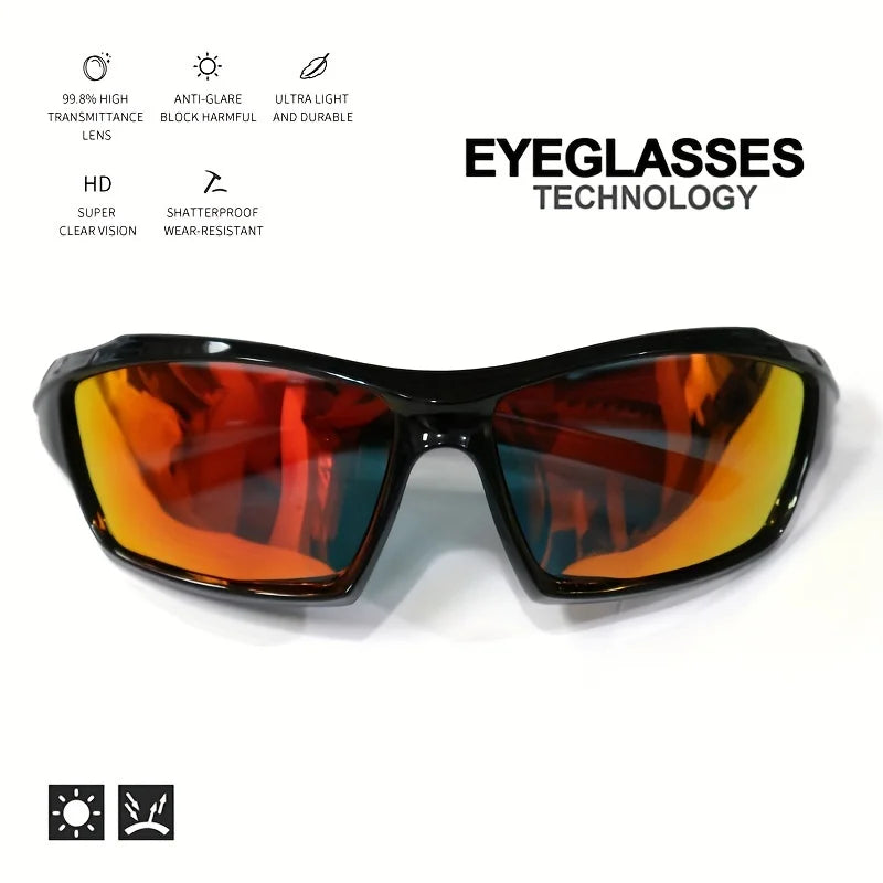 1/3PCS Sports Polarized Sunglasses for Men Lightweight Night Vision Male Shades Cycling Driving Fishing Fashion Mirror Sunglass Beauty World Shop