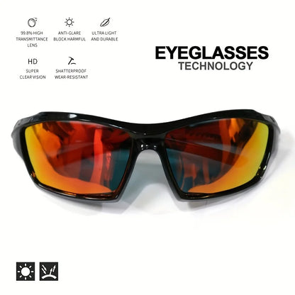 1/3PCS Sports Polarized Sunglasses for Men Lightweight Night Vision Male Shades Cycling Driving Fishing Fashion Mirror Sunglass Beauty World Shop