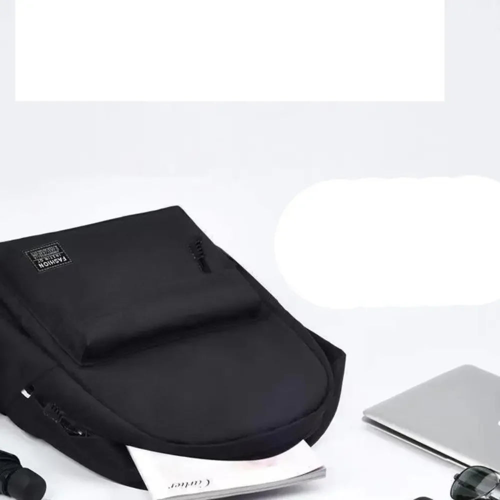 High Quality School Student Backpack Large Capacity Travel Bag Fashion Oxford Cloth Bag Trendy Computer Bag Backpack Washable Beauty World Shop