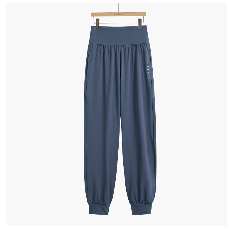 DRUR 2pcs Yoga Set Women Sports Pants Sets 2 Piece Sportswear Outfit Female Long Sleeve Fitness Top High Waist Sweatpants Suits Beauty World Shop