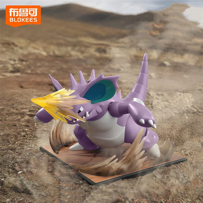 Blokees Pokemon Adventure Prologue Snorlax Cinderace Scyther Lucario Monster Action Figure Model Assembling Toys Birthday Gifts Beauty World Shop