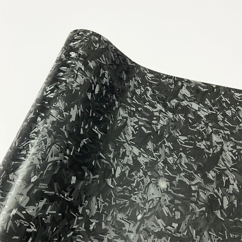 Premium Black Forged Carbon Fiber Vinyl Car Body Wrap Film For Vehicle Motorcycle Hex Cosmic Diamond Carbon Vinyl Protector Film Beauty World Shop