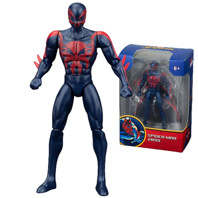 ZD Avengers Super Hero Iron Man Spiderman Gwen Action Figure Collectable Model Desktop Ornaments Toys Children Birthday Gifts Beauty World Shop